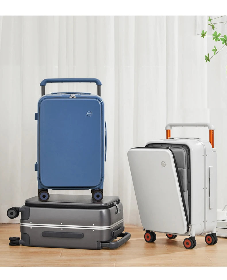 Mixi New Design Wide Handle Suitcase UniSex Carry-On Luggage