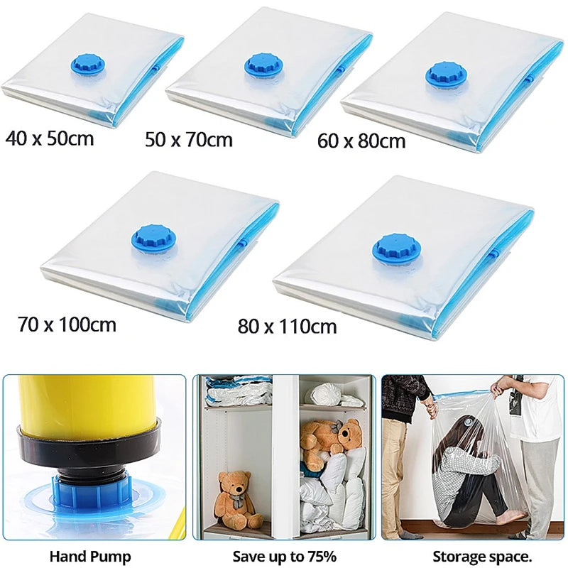 Vacuum Sealer Bags with Hand Pump