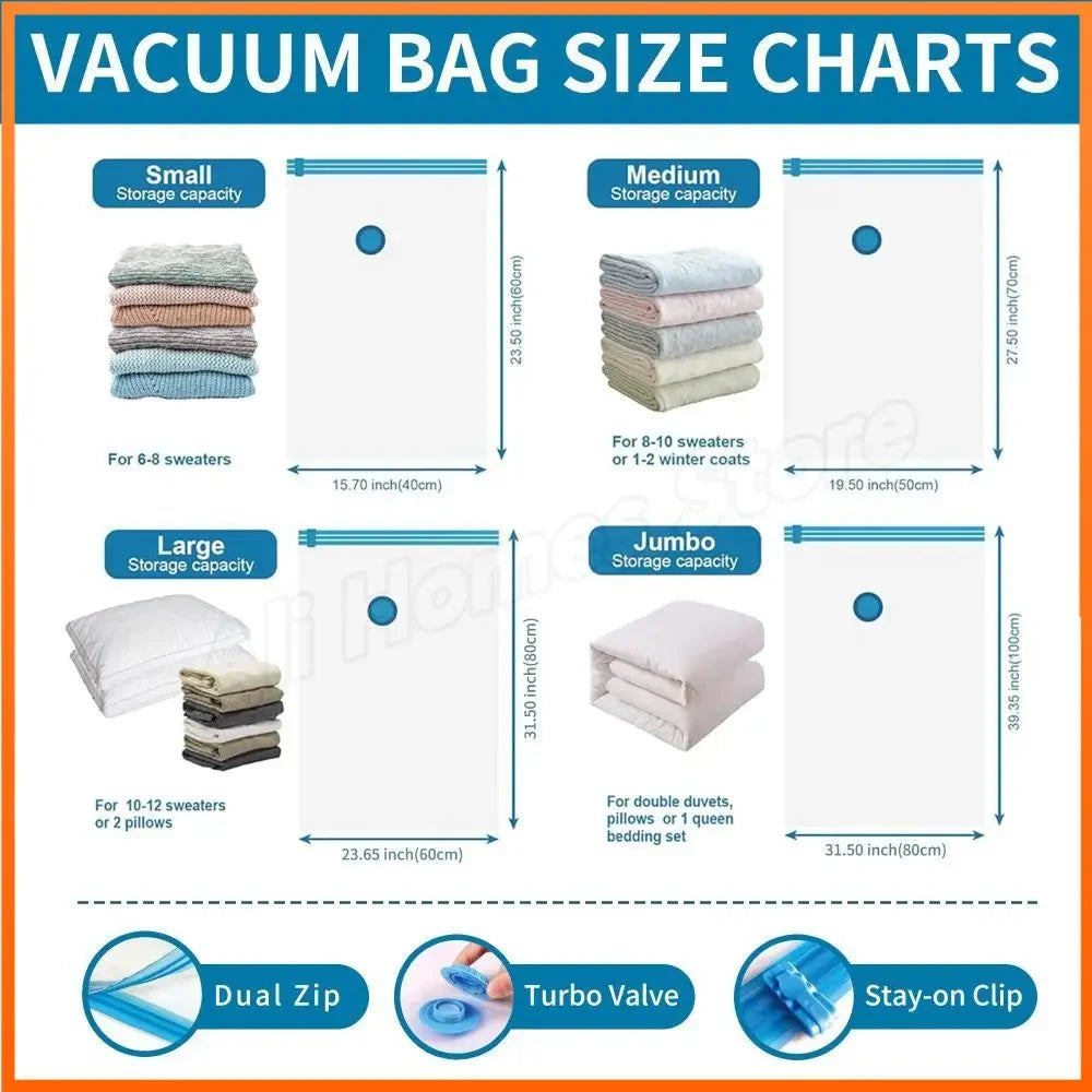 Vacuum Sealer Bags with Hand Pump
