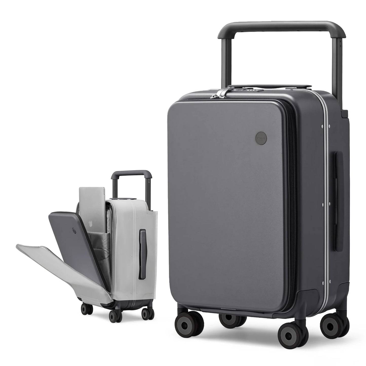 Mixi New Design Wide Handle Suitcase UniSex Carry-On Luggage
