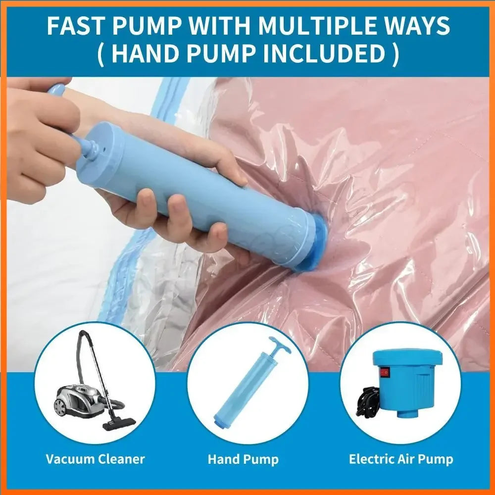 Vacuum Sealer Bags with Hand Pump