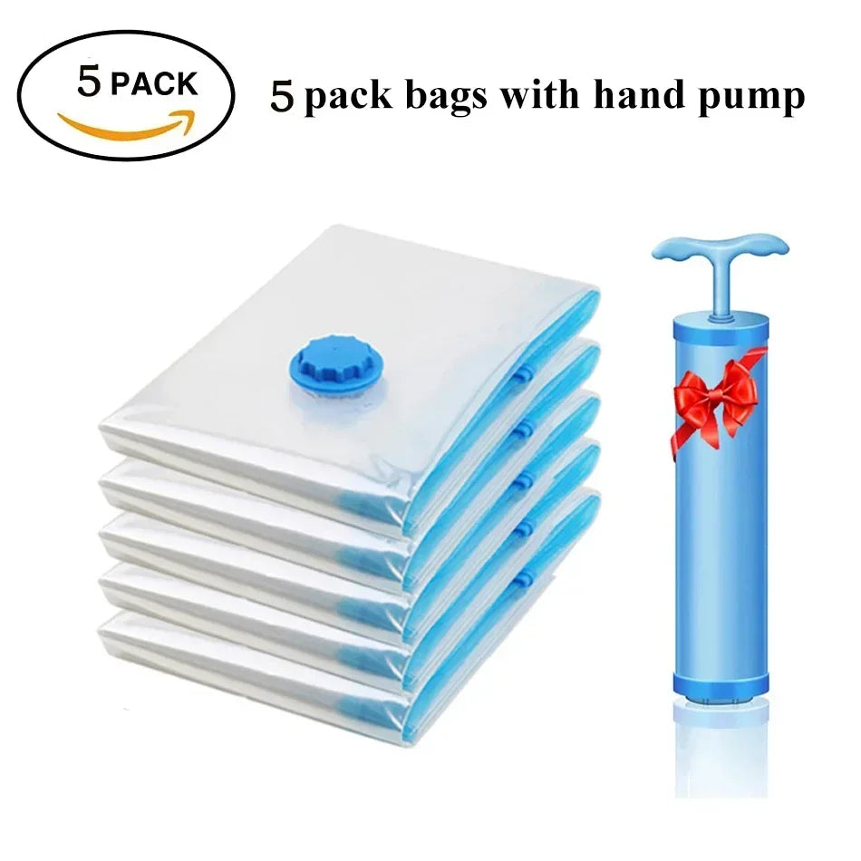 Vacuum Sealer Bags with Hand Pump