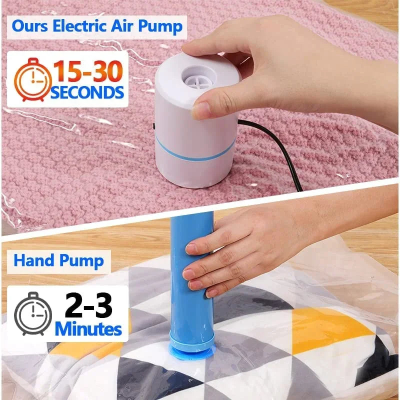 Vacuum Storage Bags Space Saver Bags Compression for Comforters and Blankets