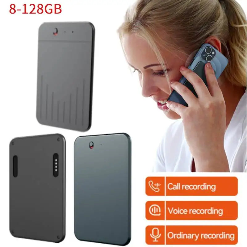 AI ChatGPT-4 Intelligent Voice Recorder Noise Reduction 8-128GB 59 Languages Translation Summarize Device Audio Dictaphone